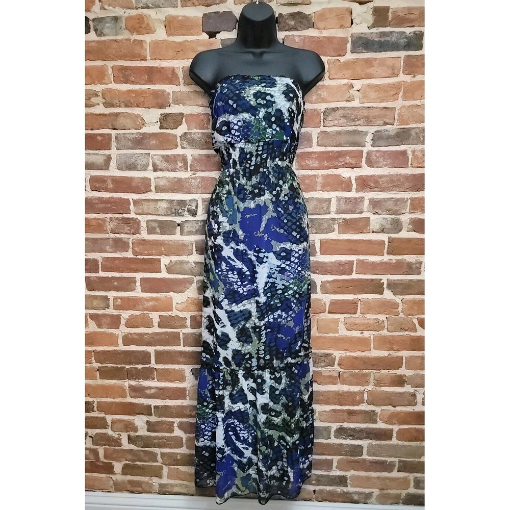 Lennie for Nina Leonard Strapless Maxi Dress
